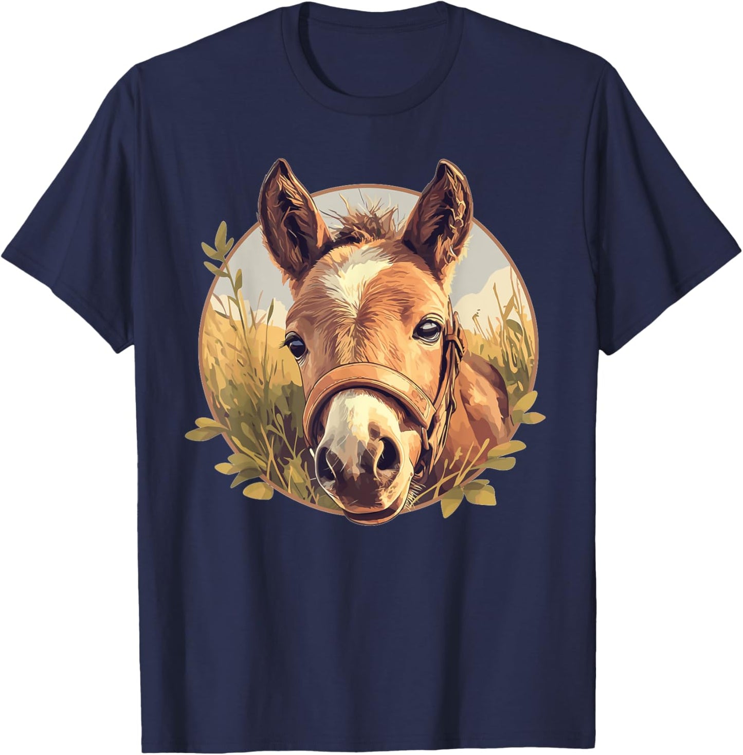Horses Horse T-Shirt - T-Shirt | Navy