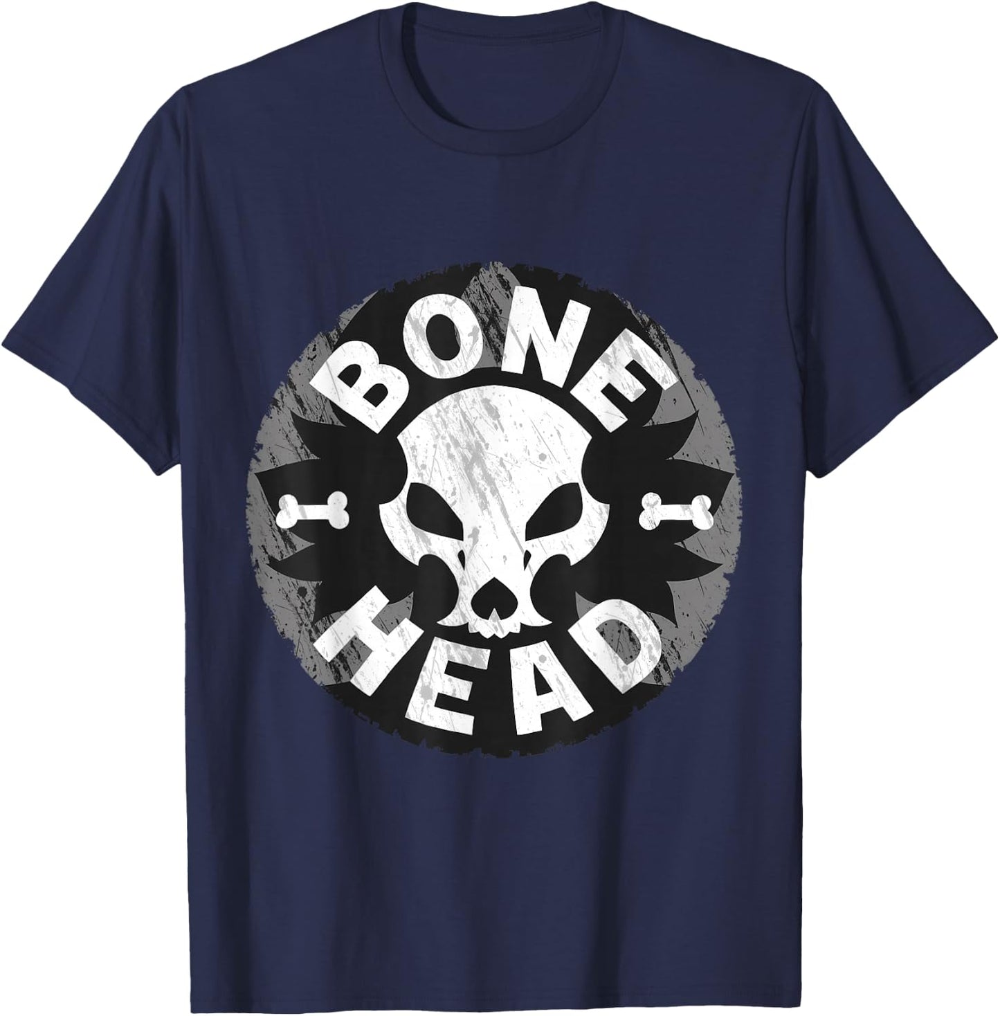 BONE HEAD - Skulldog T-Shirt - T-Shirt | Navy