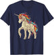 Girls Halloween Unicorn Mummy Women T-Shirt - T-Shirt | Navy