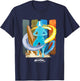Avatar: The Last Airbender Aang Avatar Nations Unite Panels T-Shirt - T-Shirt | Navy