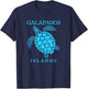 Galapagos Islands Ecuador Sea Turtle Souvenir T-Shirt - T-Shirt | Navy