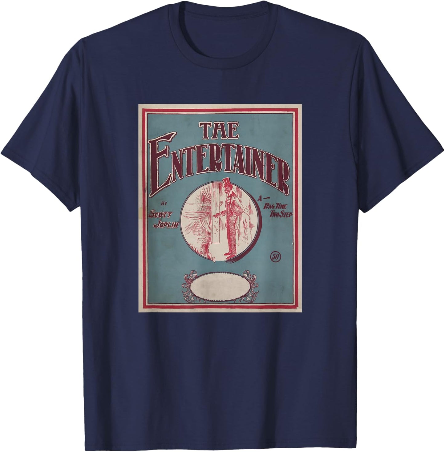 The Entertainer Song T-Shirt - T-Shirt | Navy