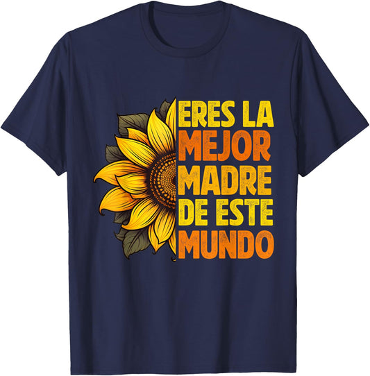 Regalos Para Mama Dia De Las Madre Espanol Camiseta Abuela T-Shirt - T-Shirt | Navy