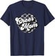 Cheer Mom Cheer Mama Checkered Funny Retro Matching Vintage T-Shirt - T-Shirt | Navy