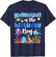 Godmother Of The Birthday Boy Sea Fish Ocean Animals T-Shirt - T-Shirt | Navy