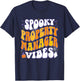 Spooky Property Manager Vibes Halloween T-Shirt - T-Shirt | Navy