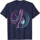 Aerial Yoga Gift An Aerialist -Adult Yoga Black Short Sleeve Small T-Shirt - T-Shirt | Navy
