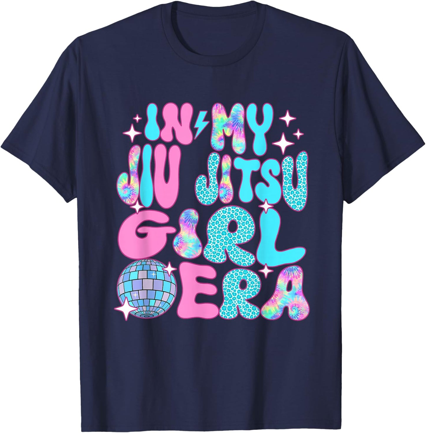 Disco In My Jiu Jitsu Girl Era T-Shirt - T-Shirt | Navy