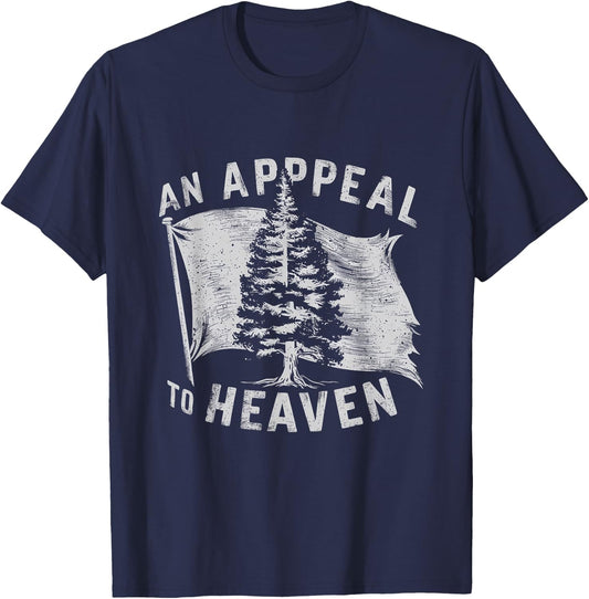 4th of July An Appeal To Heaven Flag Pine Tree Flag Women Men T-Shirt - T-Shirt | Navy