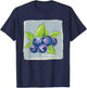 Cool Huckleberry Costume for Fruits Lovers T-Shirt - T-Shirt | Navy