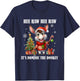 Fun Ugly Christmas Traditions Celebration Funny Christmas Italian Christmas Donkey Dominic The Donkey T-Shirt - T-Shirt | Navy