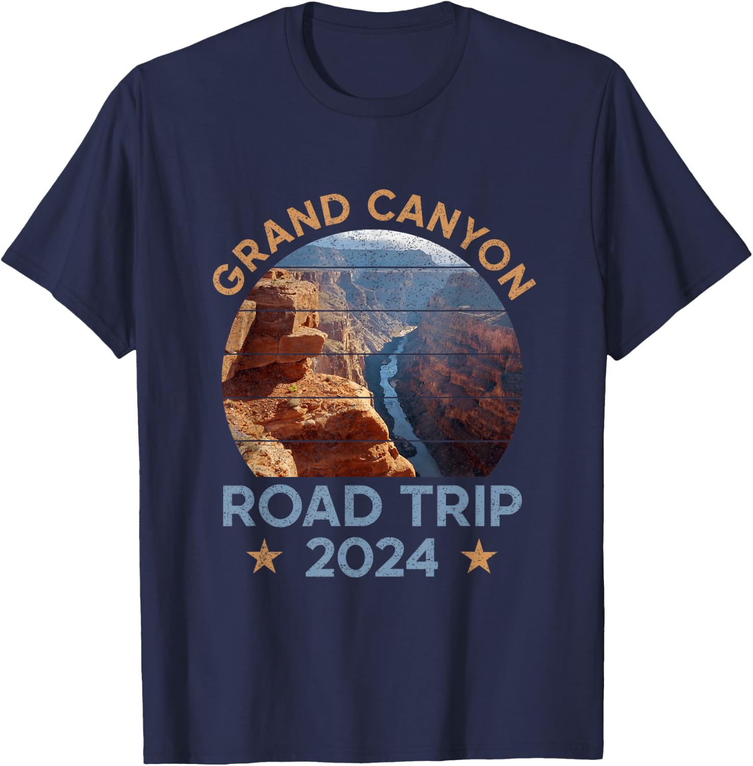 National Park Road Trip 2024 Family Vacation Grand Canyon T-Shirt - T-Shirt | Navy