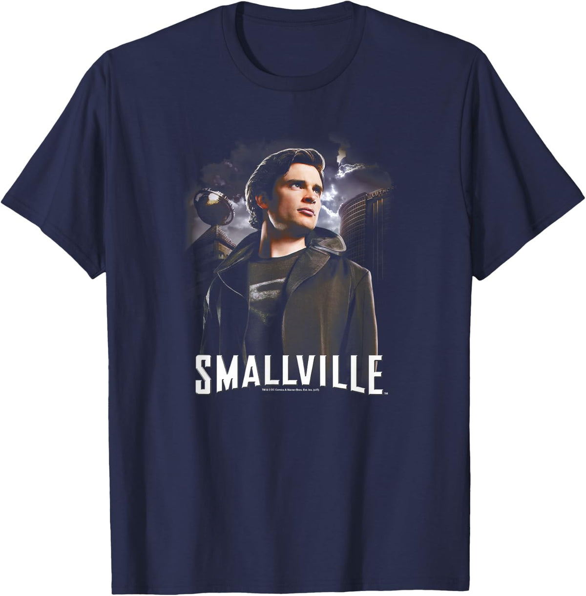 Smallville Out of The Shadows T-Shirt - T-Shirt | Navy