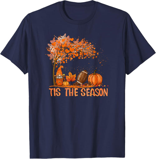 Tis The Season Football Autumn Fall Pumpkin Season Football