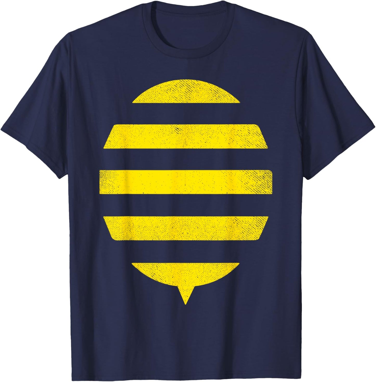 Bee Costume for Kids Boys Girls Children Easy Halloween T-Shirt - T-Shirt | Navy