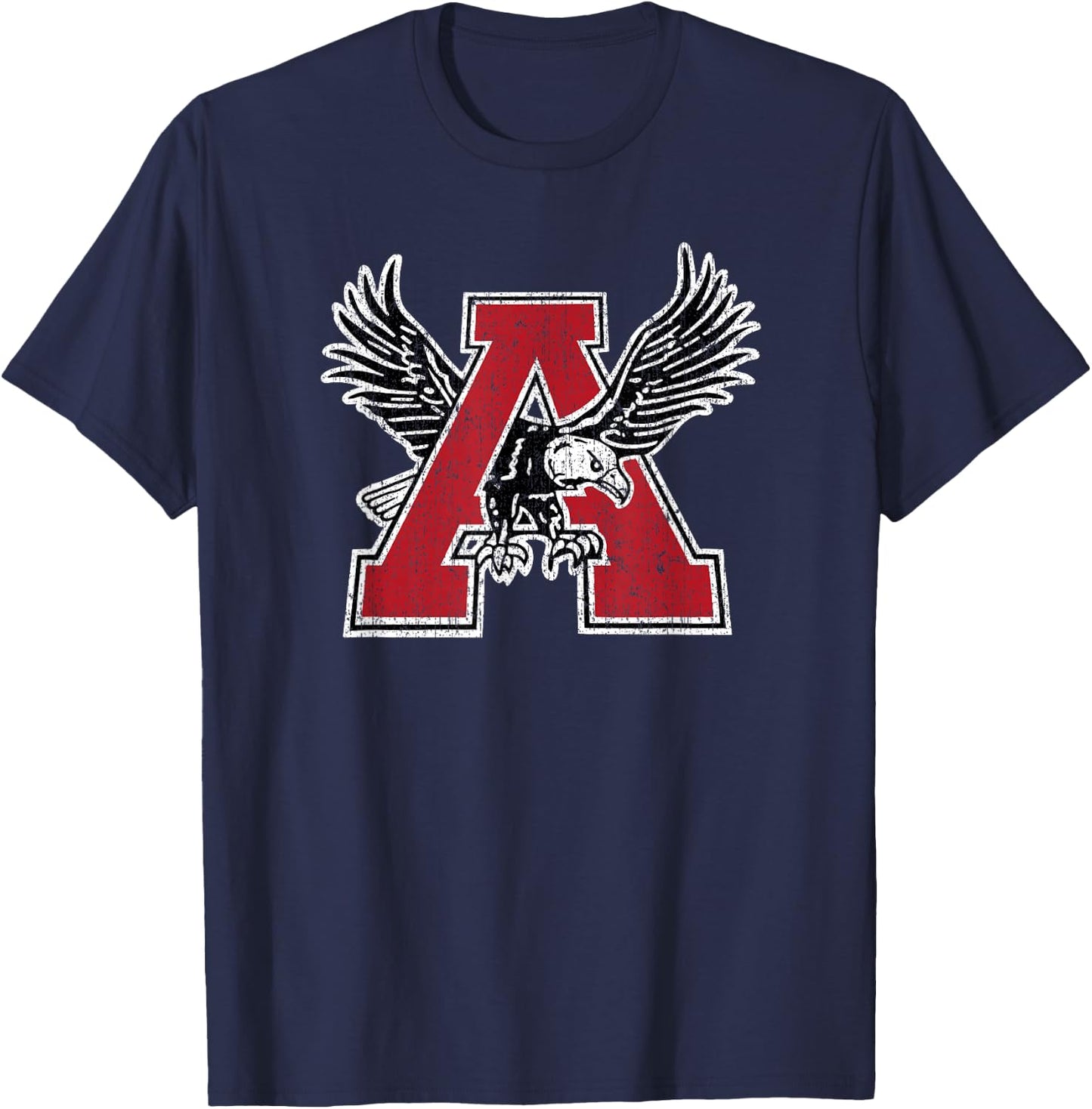 Argyle Eagles Vintage A T-Shirt - T-Shirt | Navy