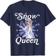 Disney Frozen 2 Elsa Snow Queen Portrait T-Shirt - T-Shirt | Navy