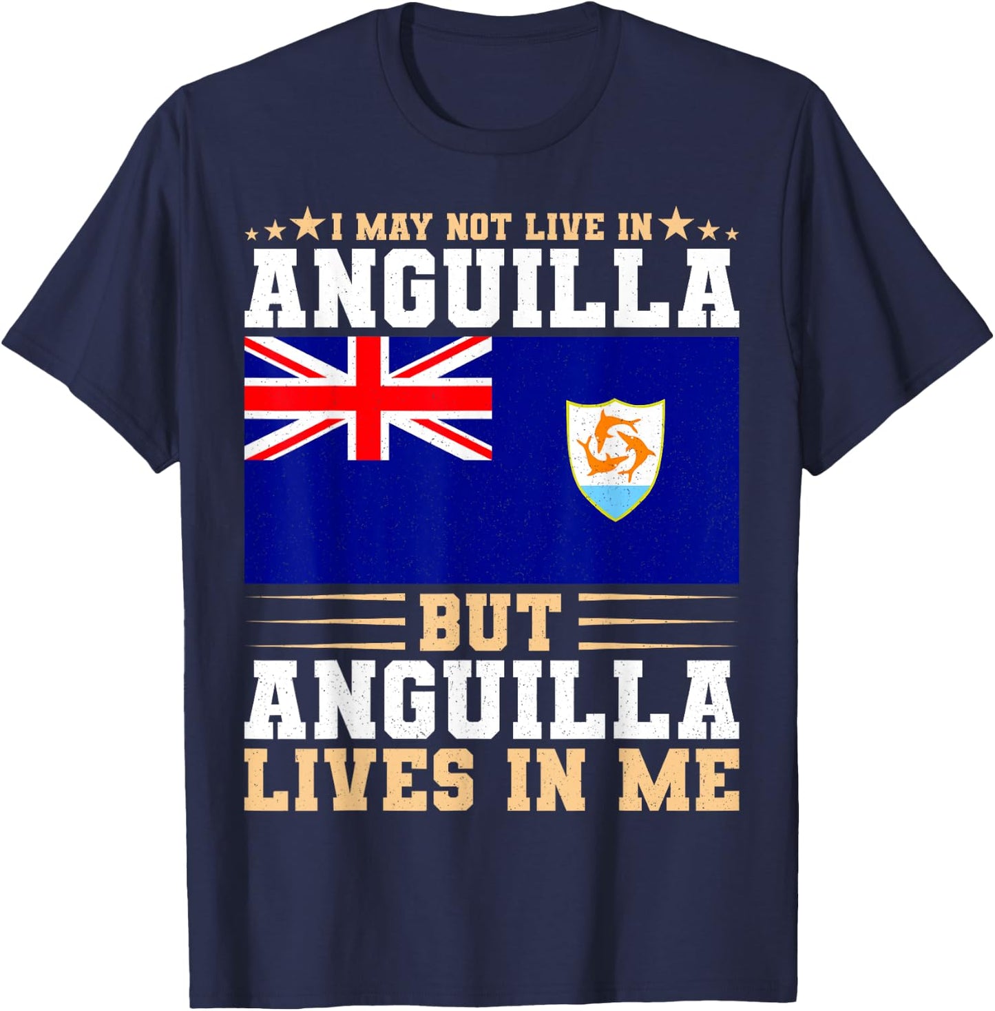 Anguilla T-Shirt - T-Shirt | Navy