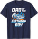 Hot Wheels - Dad Of The Birthday Boy T-Shirt - T-Shirt | Navy