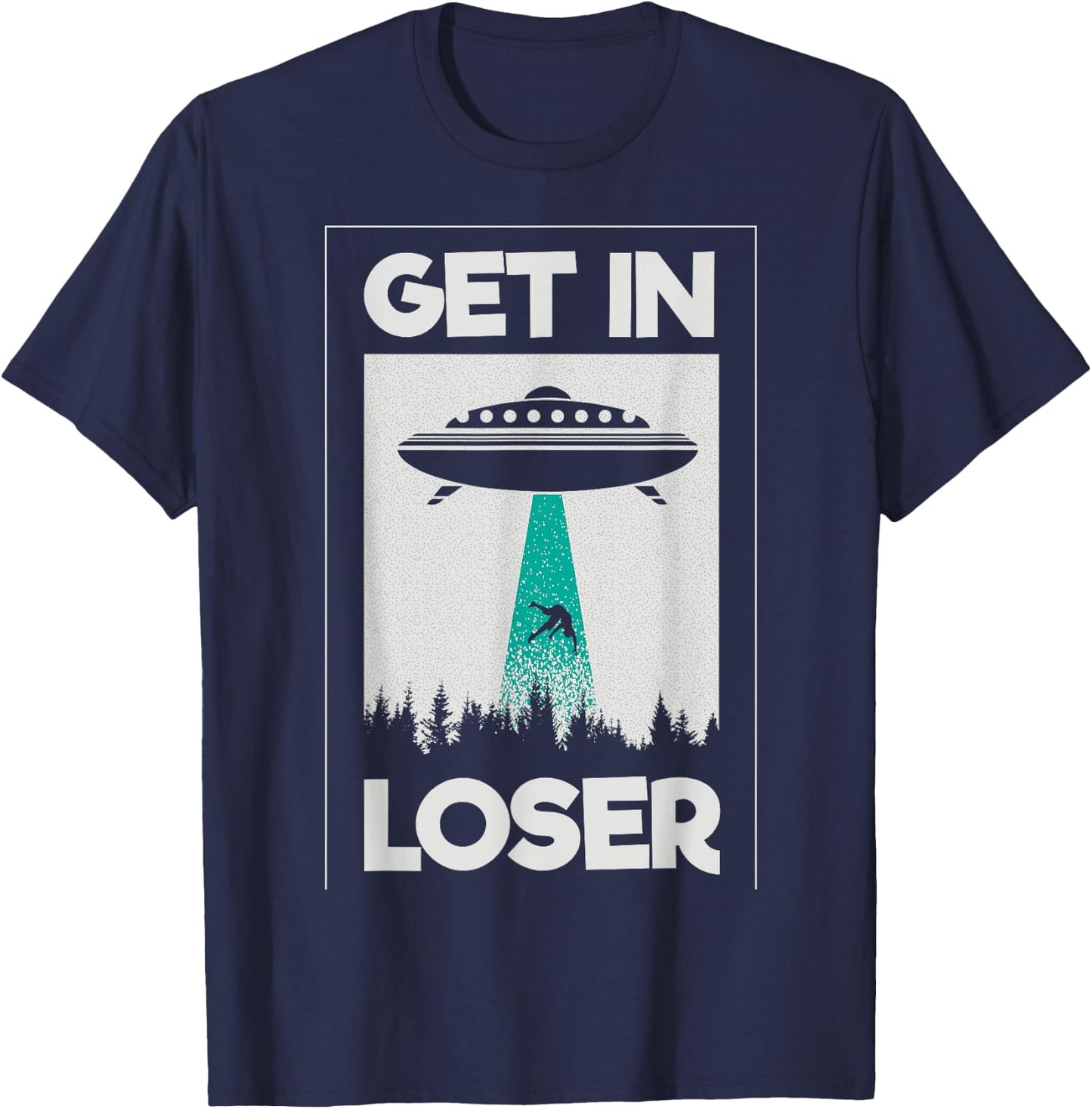 Alien For Extraterrestrial Life Enthusiasts T-Shirt - T-Shirt | Navy