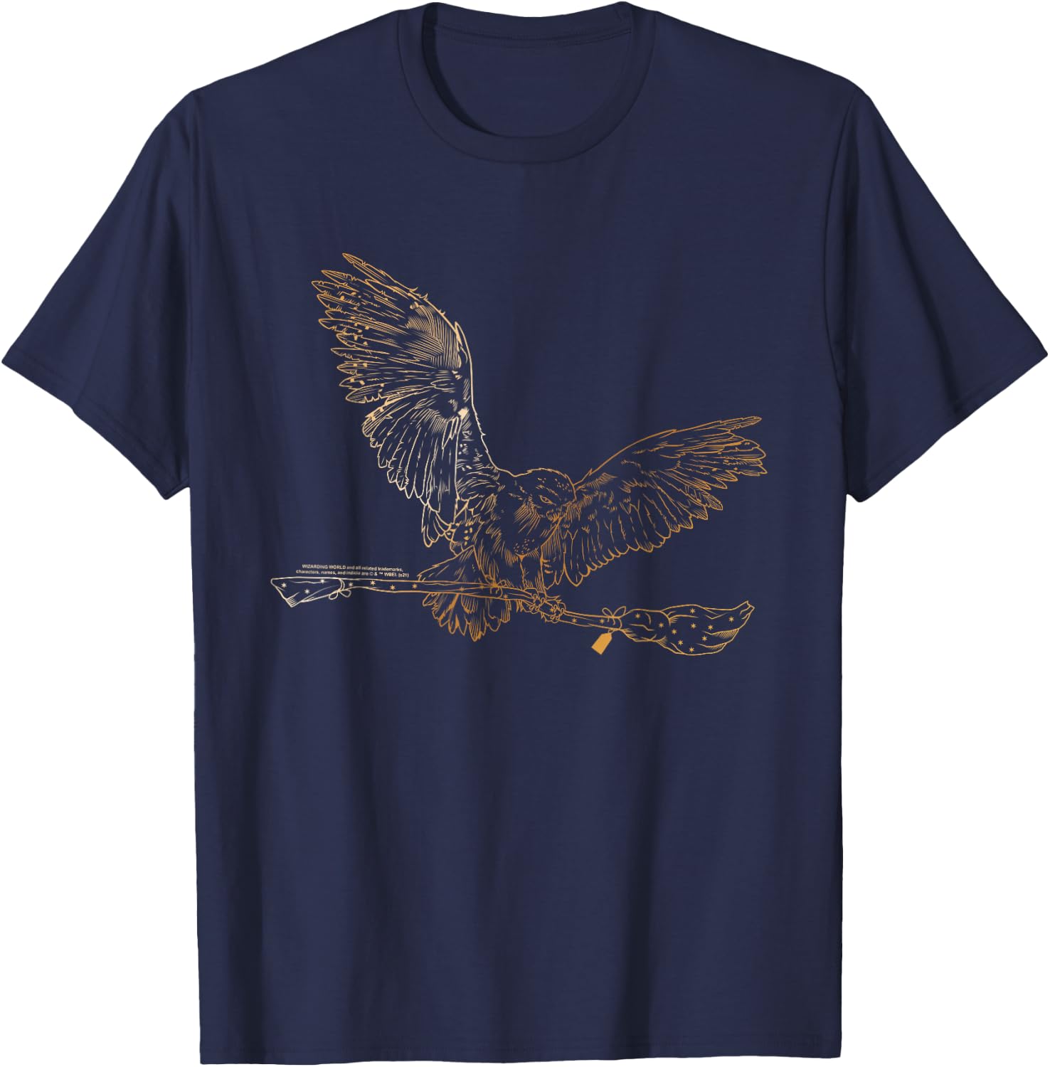 Harry Potter Magical Owl Ride T-Shirt - T-Shirt | Navy