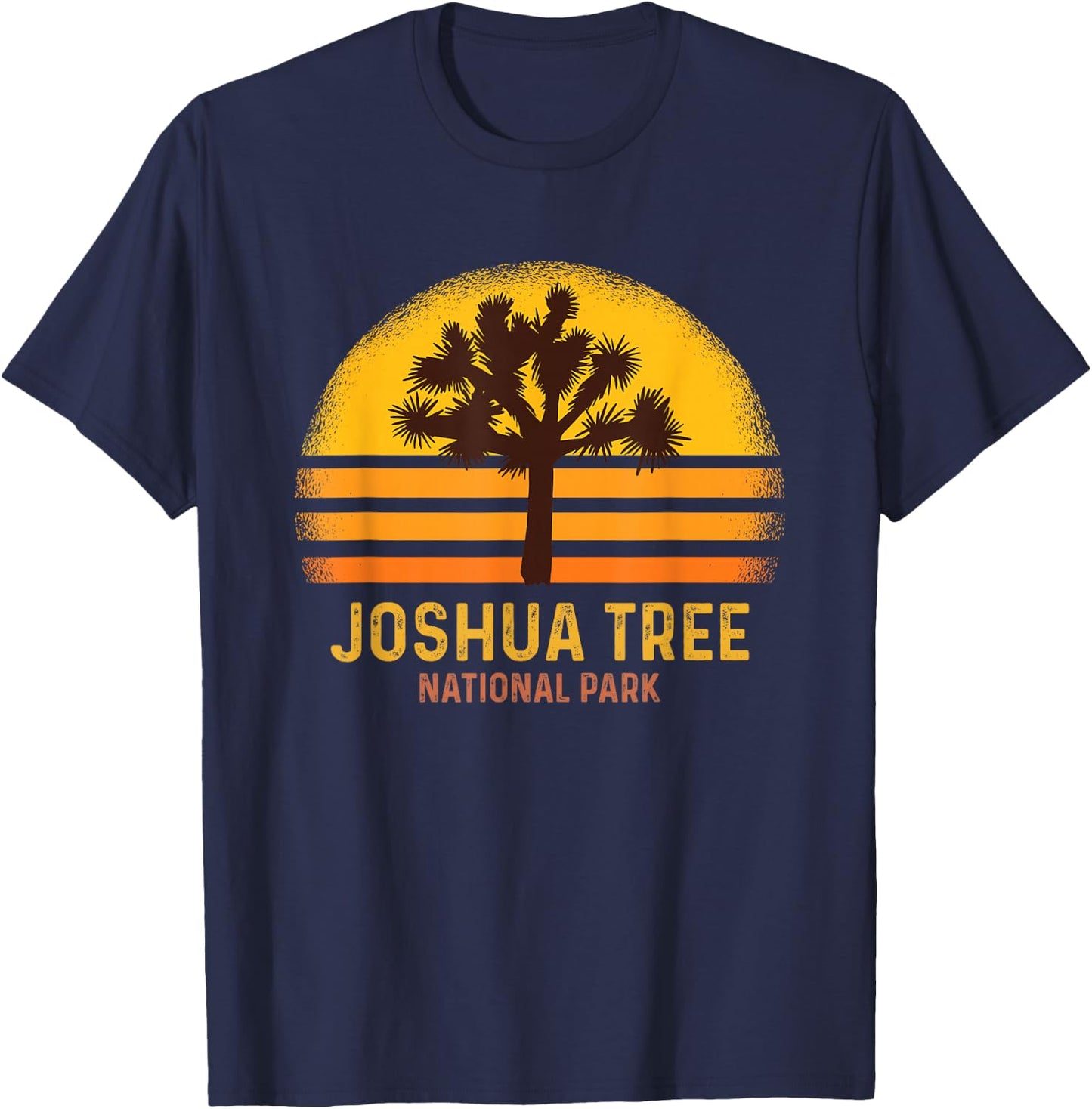 Vintage Joshua Tree National Park T-Shirt - T-Shirt | Navy