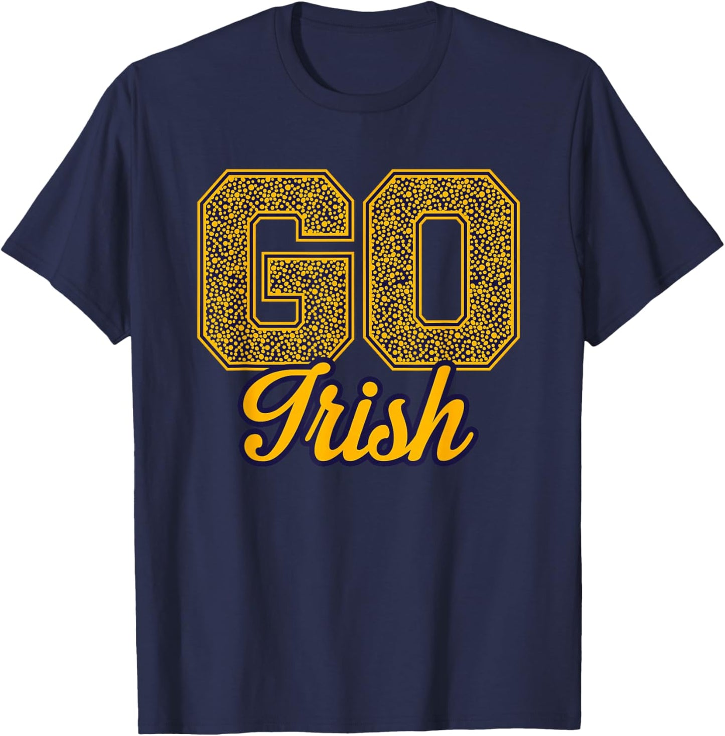Notre Dame Irish GO! School Pride T-Shirt - T-Shirt | Navy