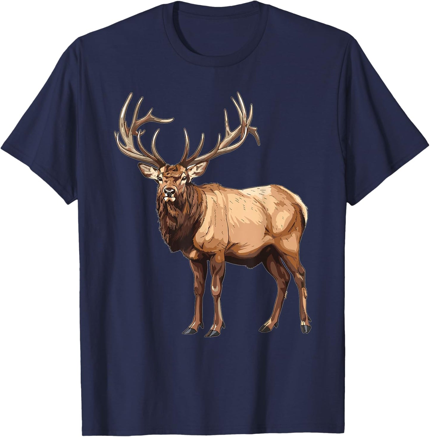 Elks Elk T-Shirt - T-Shirt | Navy