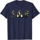 Retro Rock Music Lizard Funny Vintage Lizard Band Music T-Shirt - T-Shirt | Navy