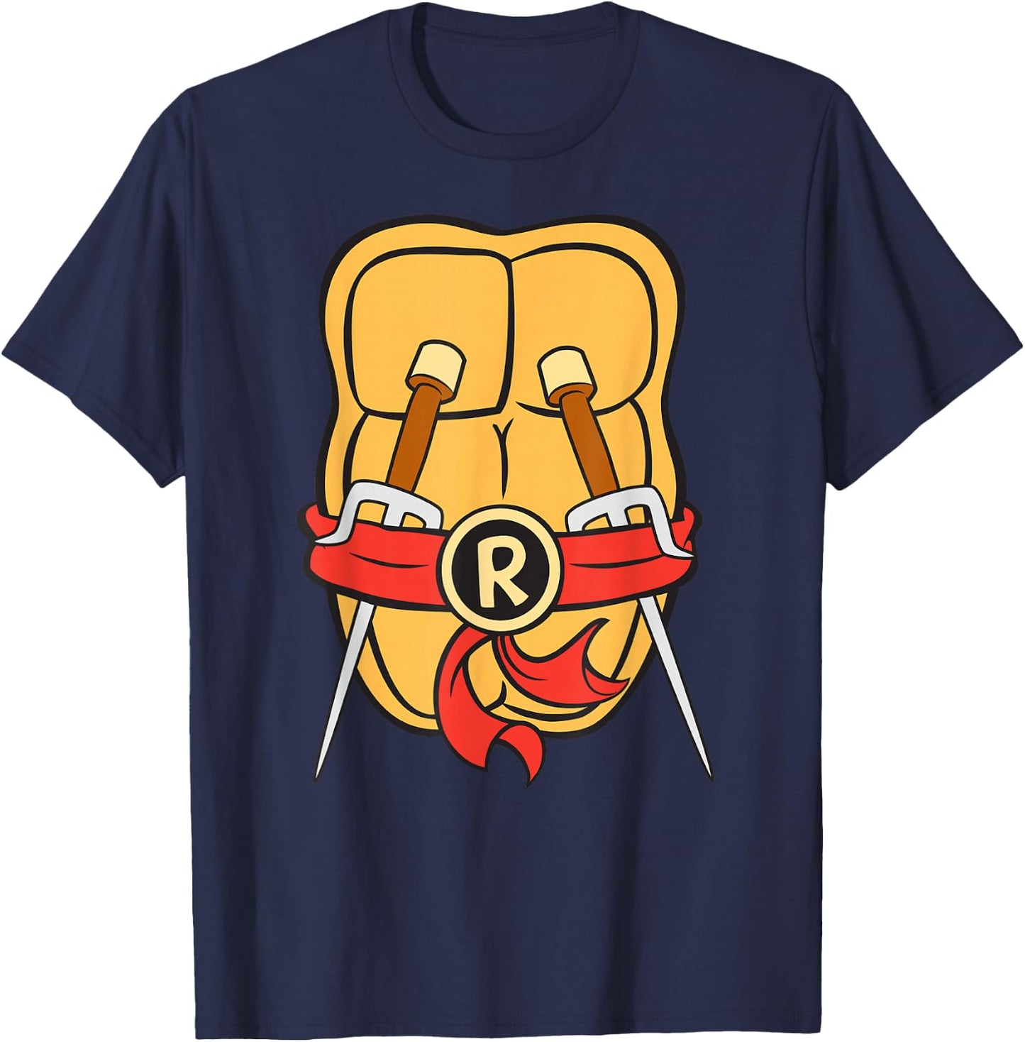 Teenage Mutant Ninja Turtles - Raphael Shell T-Shirt - T-Shirt | Navy