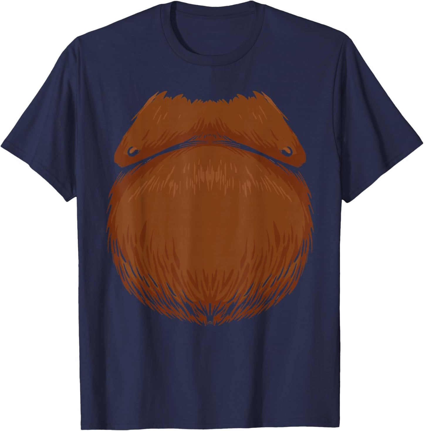 Funny Orangutan Costume meme funny Uh Oh Stinky monkey T-Shirt - T-Shirt | Navy