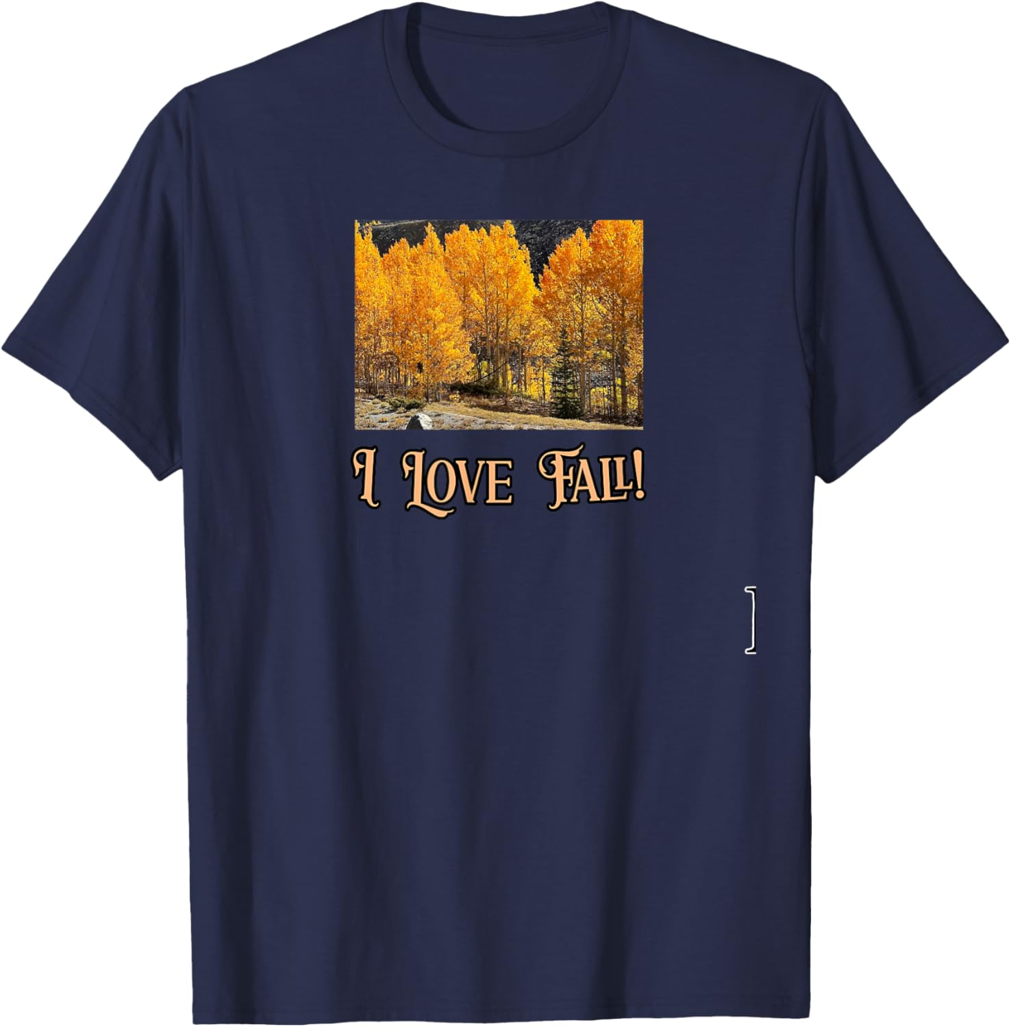 Colorado Aspen Trees T-Shirt - T-Shirt | Navy