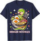 Danger Noodles Snake In A Ramen Noodles Bowl Kawaii Outfit T-Shirt - T-Shirt | Navy