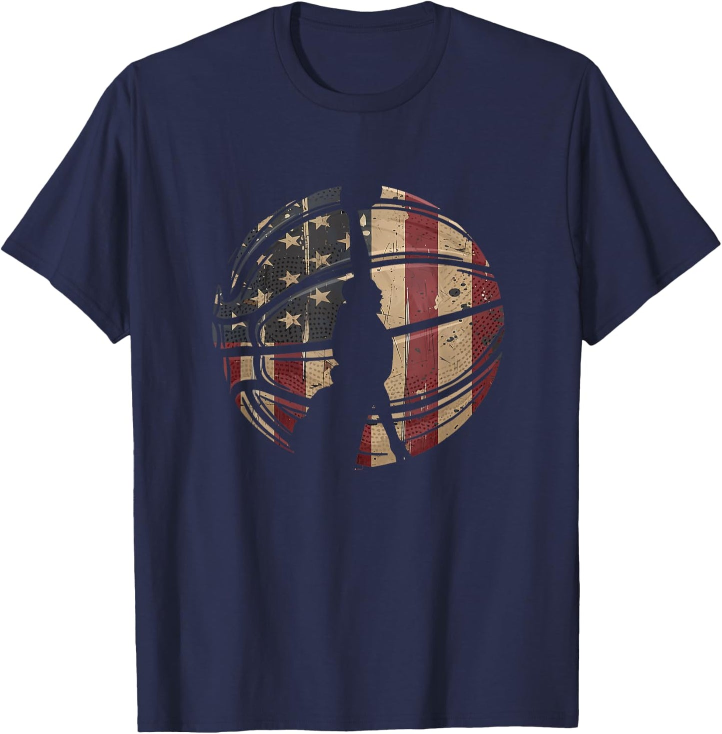 Basketball Apparel - Basketball T-Shirt - T-Shirt | Navy