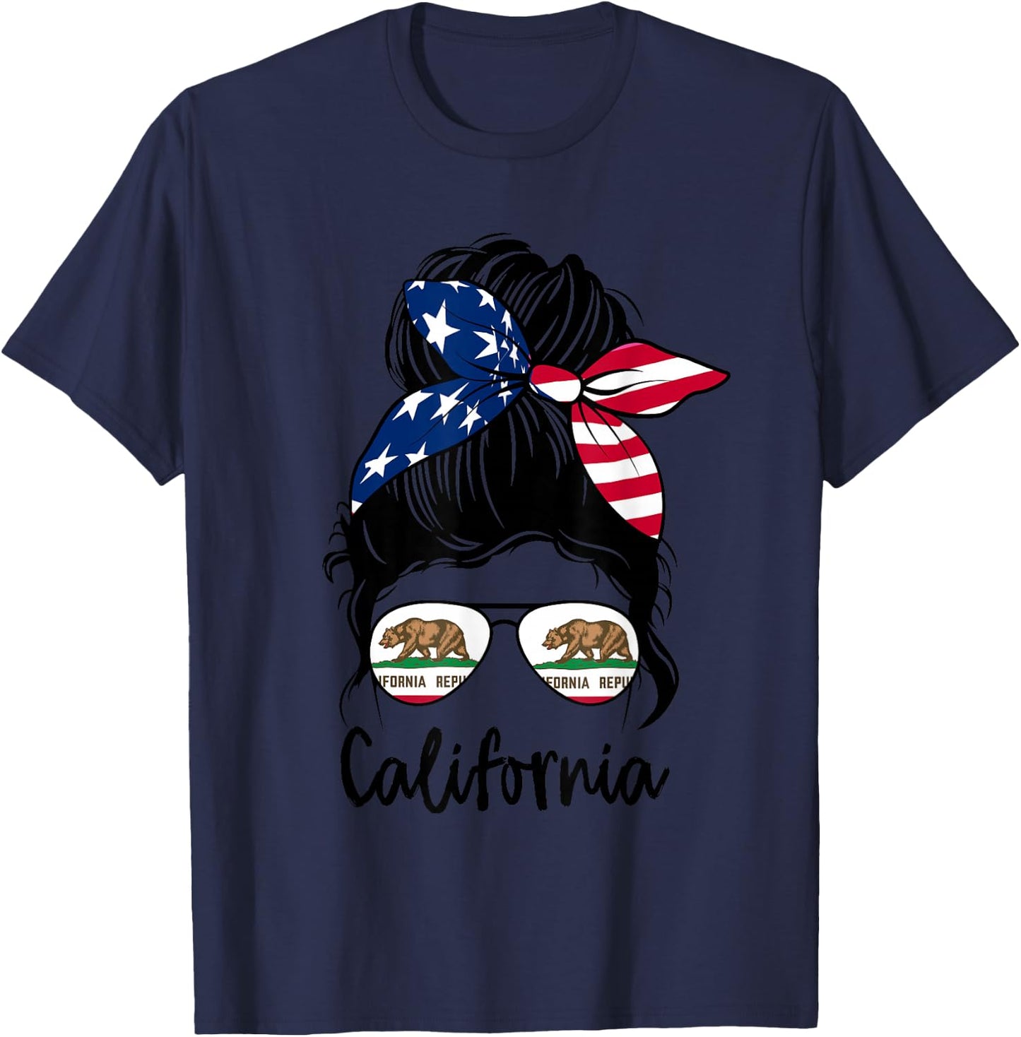 Cali graphic design for girls kid California toodler T-Shirt - T-Shirt | Navy