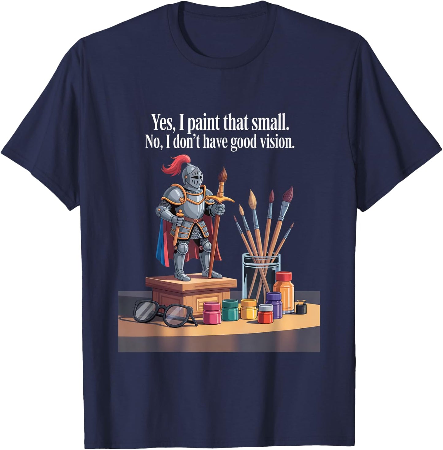 Miniature Painter T-Shirt - T-Shirt | Navy