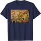 The Cabinet of Dr Caligari Poster (1919) T-Shirt - T-Shirt | Navy