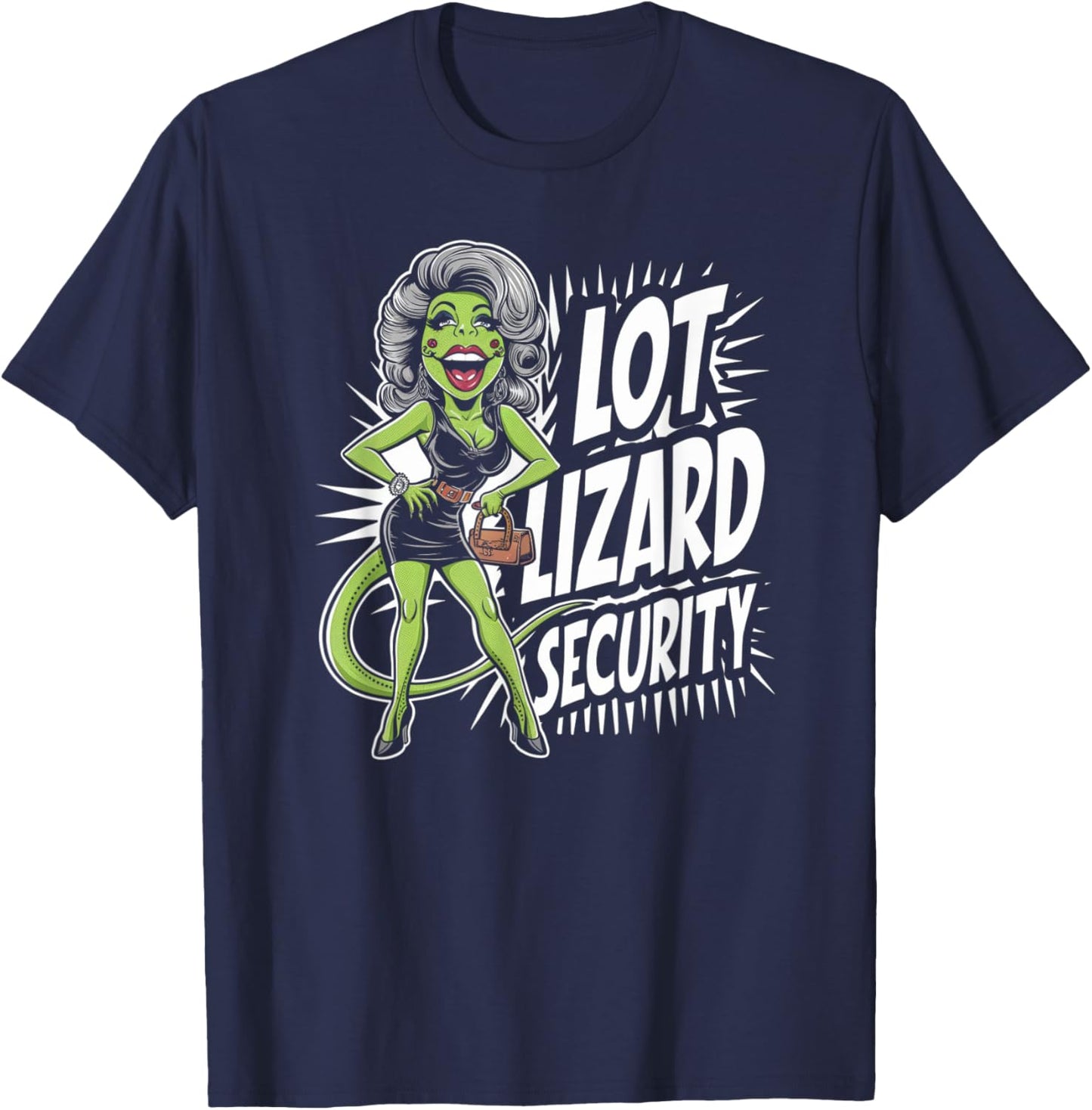 Lot Lizard Security T-Shirt - T-Shirt | Navy