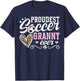 Proudest Soccer Granny Ever Granny Of A Soccer Player Granny T-Shirt - T-Shirt | Navy