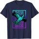 Vintage Ruffed Grouse Gifts Ruffed Grouse Birding Retro - Women's Classic Fit Black Graphic Design - Small T-Shirt - T-Shirt | Navy