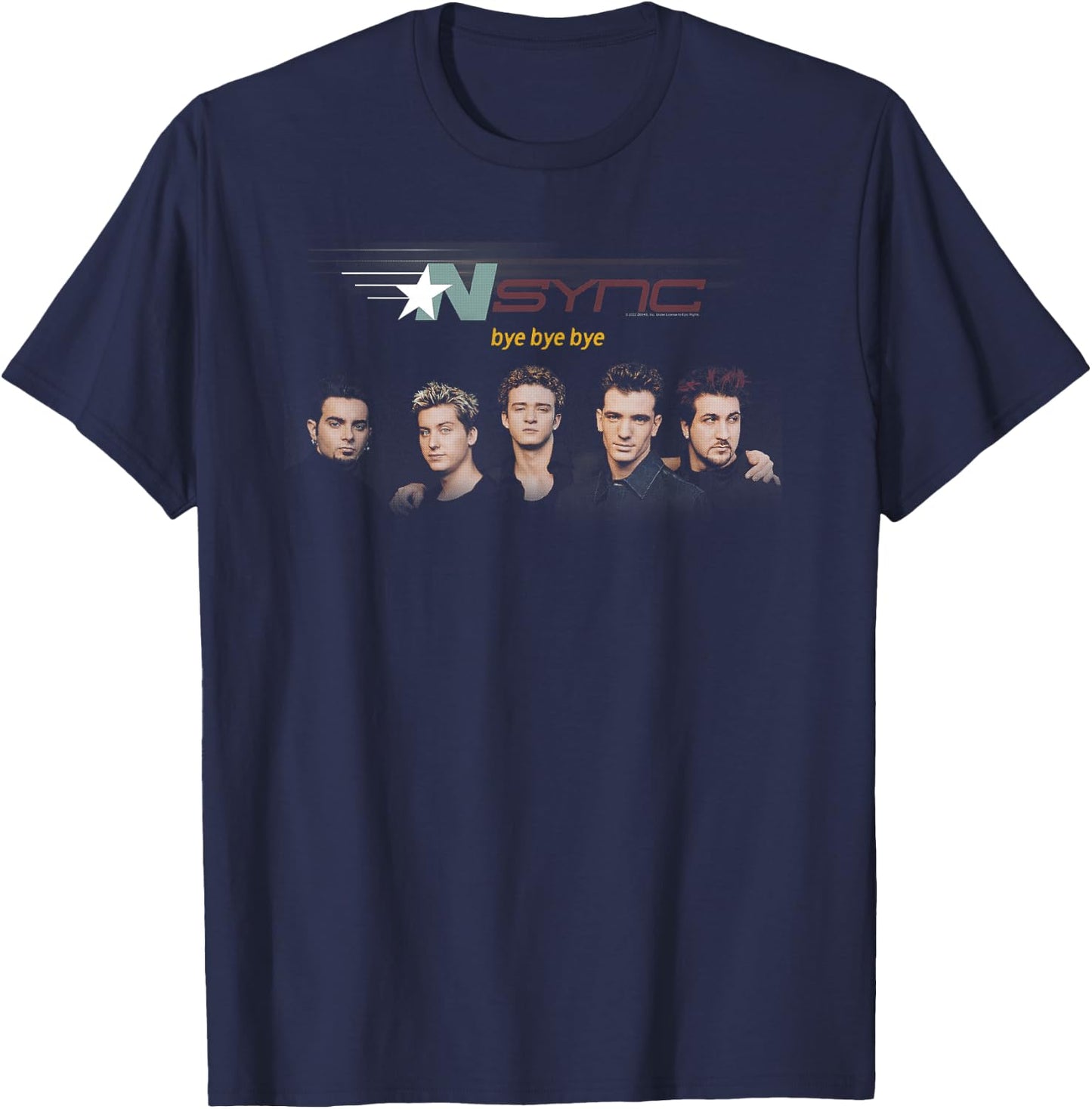NSYNC Official Bye Bye Bye T-Shirt - T-Shirt | Navy