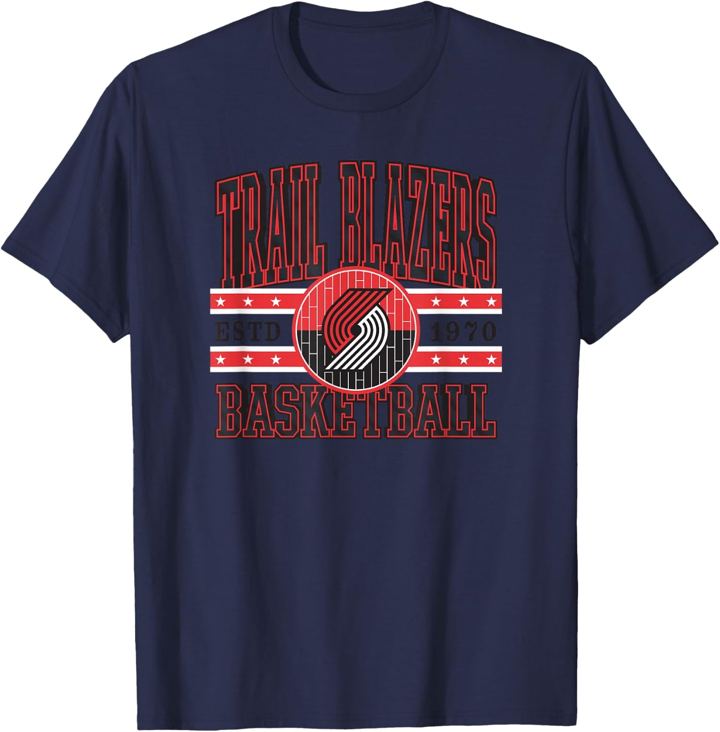 NBA Portland Trail Blazers Courtside T-Shirt - T-Shirt | Navy