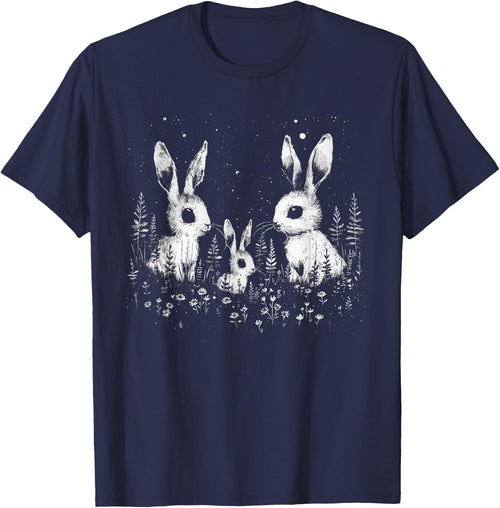 White Bunny Rabbit Dark Cottagecore Alt Cute Goth Aesthetic
