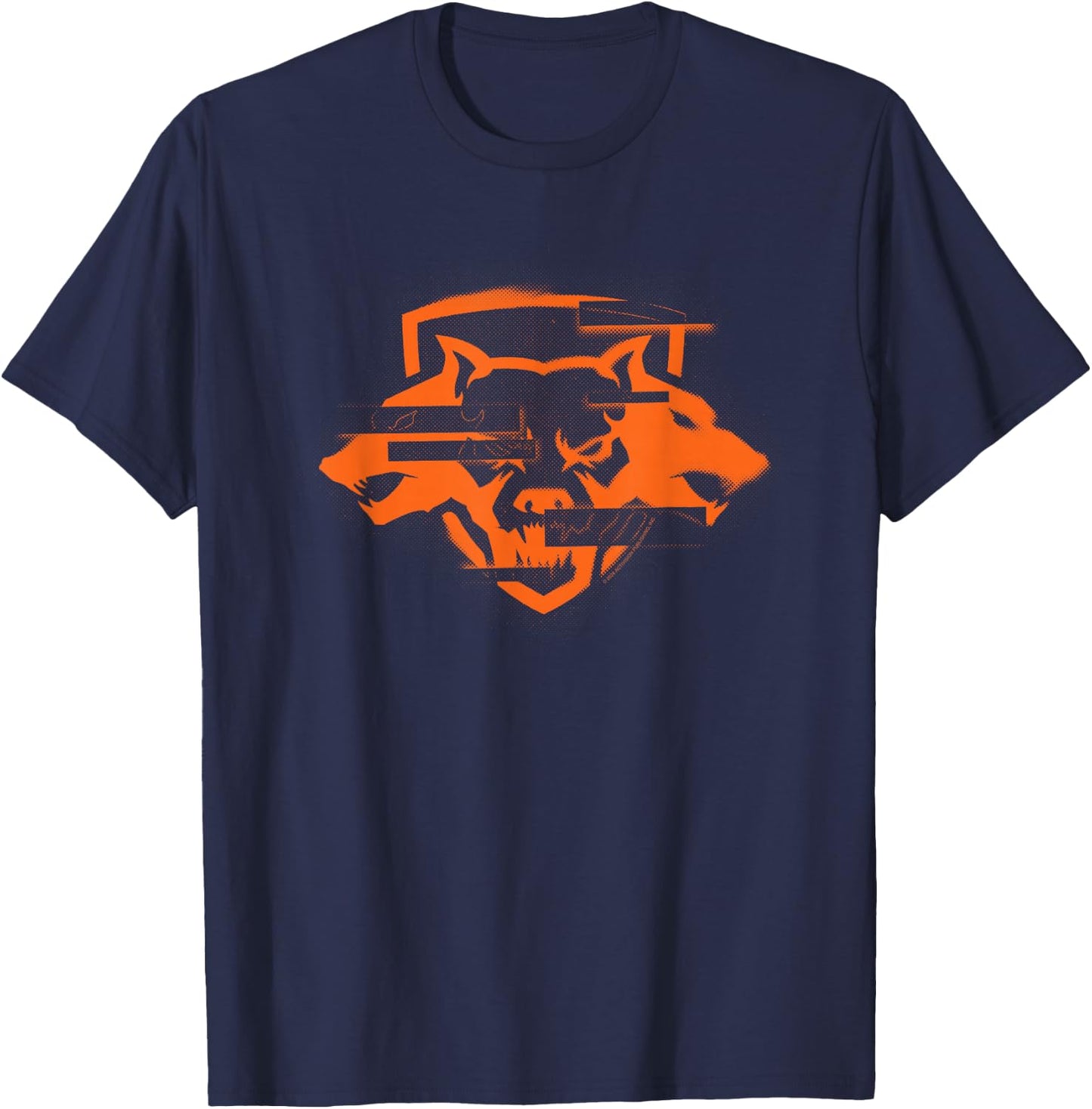 Call of Duty Black Ops 6 Cerberus Cover Up Logo T-Shirt - T-Shirt | Navy