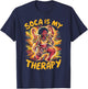 Soca Dancing Trinidad And Tobago Dancer Soca Music T-Shirt - T-Shirt | Navy