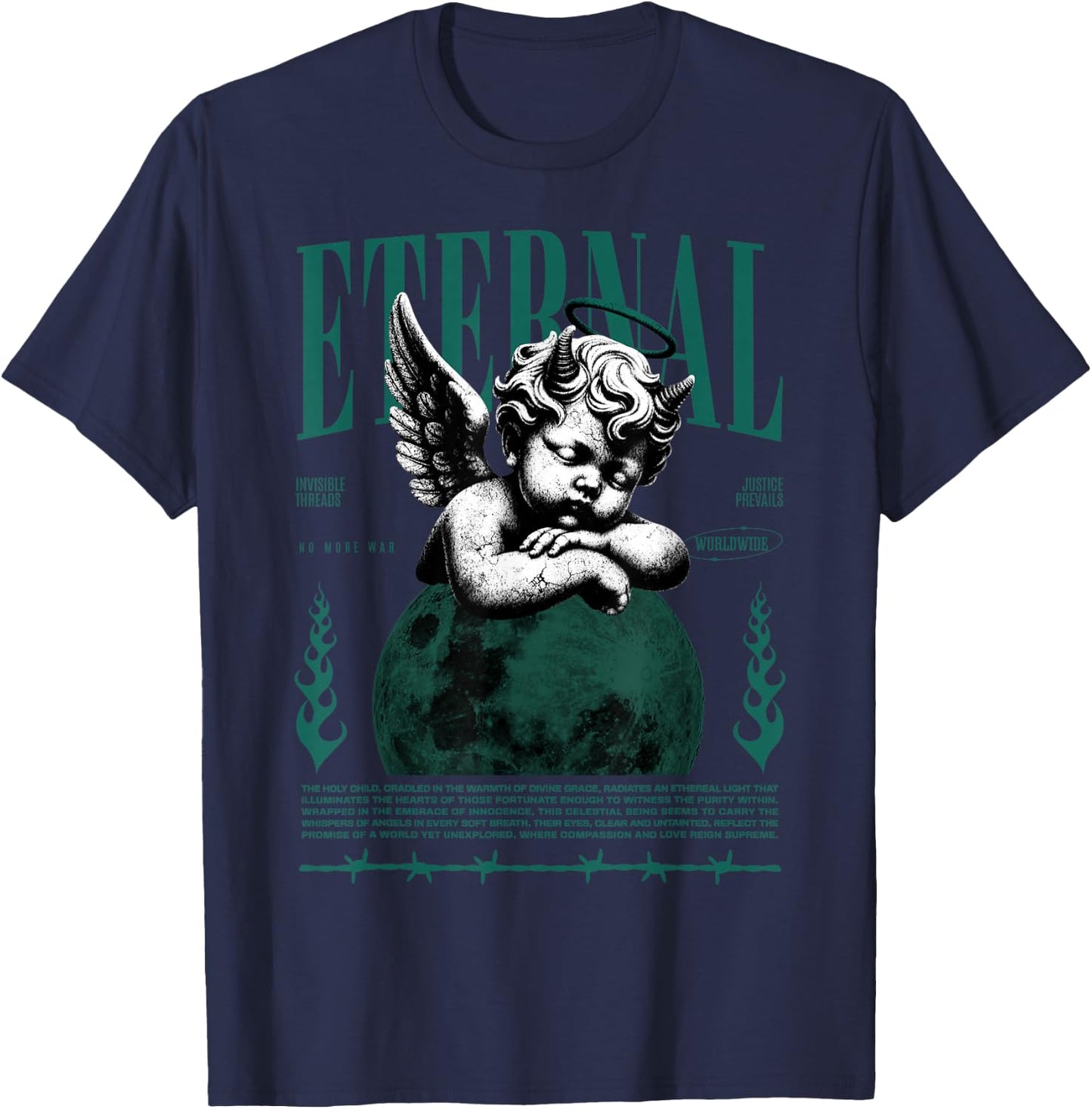 Eternal Oxidized Green 4s Matching Women T-Shirt - T-Shirt | Navy