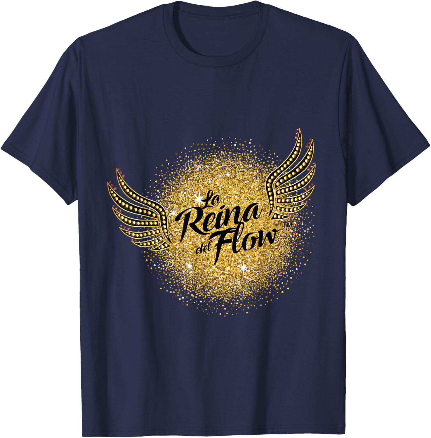 La Reina del Flow - Sol T-Shirt - T-Shirt | Navy