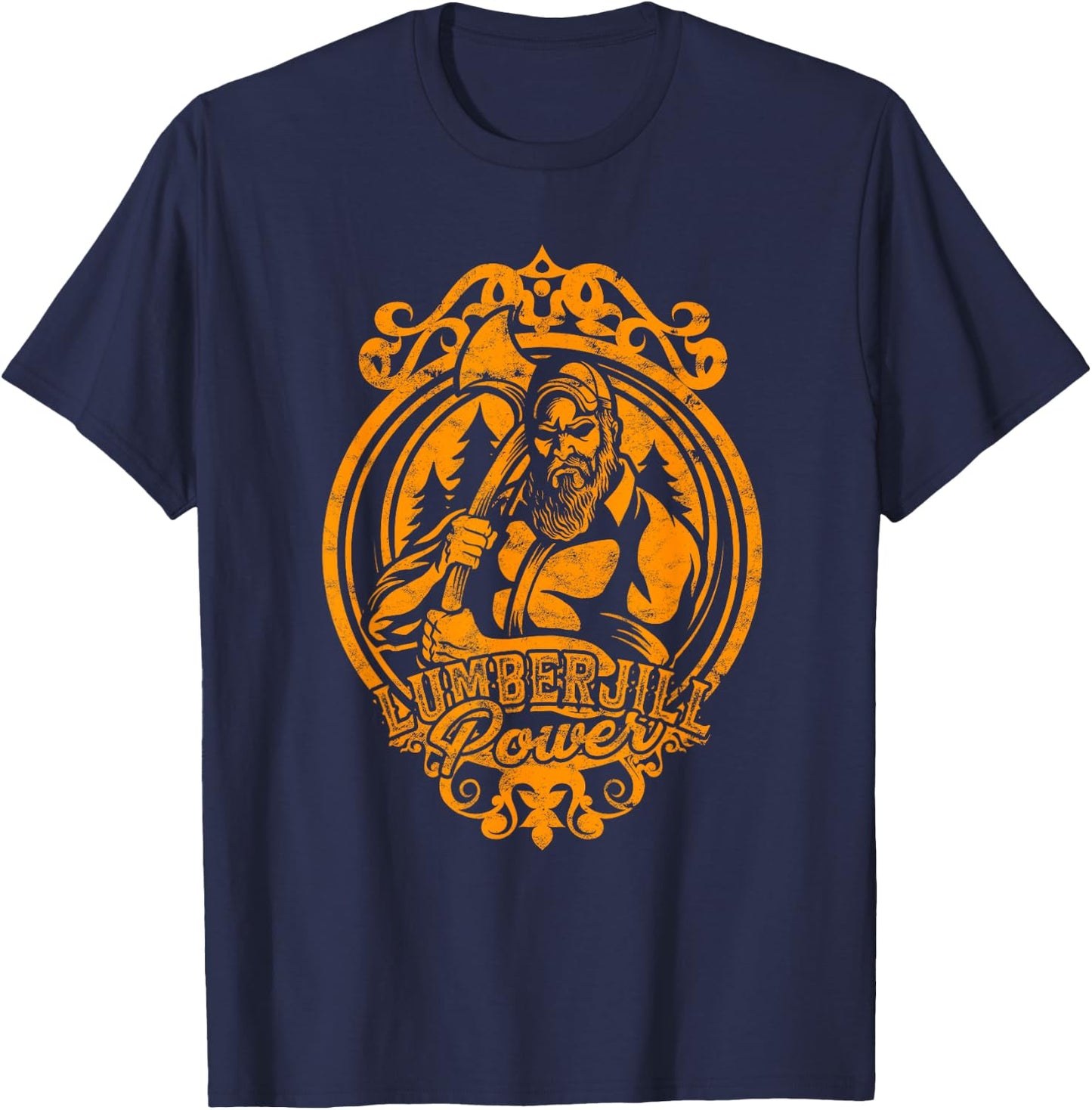 Lumberjack Lumberjill Power T-Shirt - T-Shirt | Navy