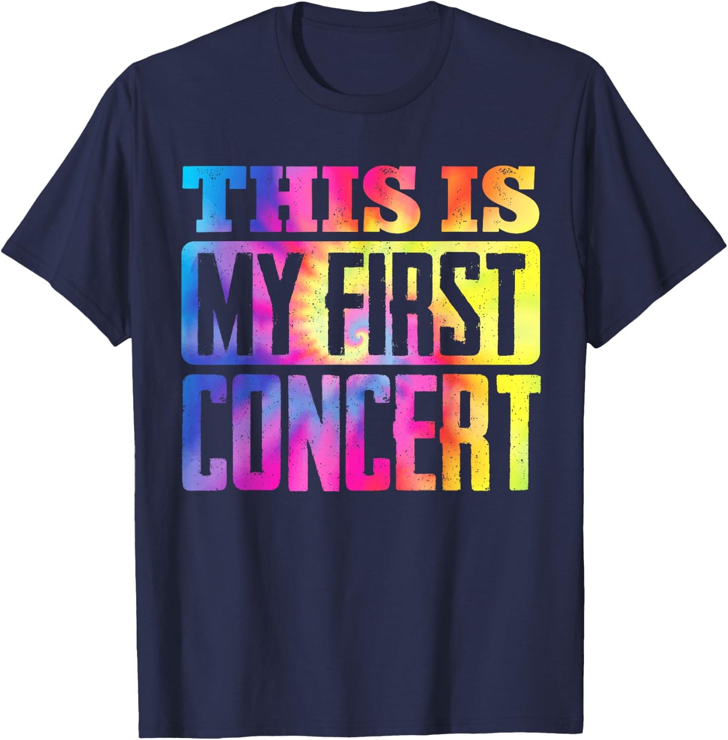 This is My First Concert T-Shirt - T-Shirt | Navy