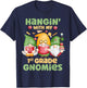 Hangin' With My 1st Grade Gnomies Three Gnomes School T-Shirt - T-Shirt | Navy